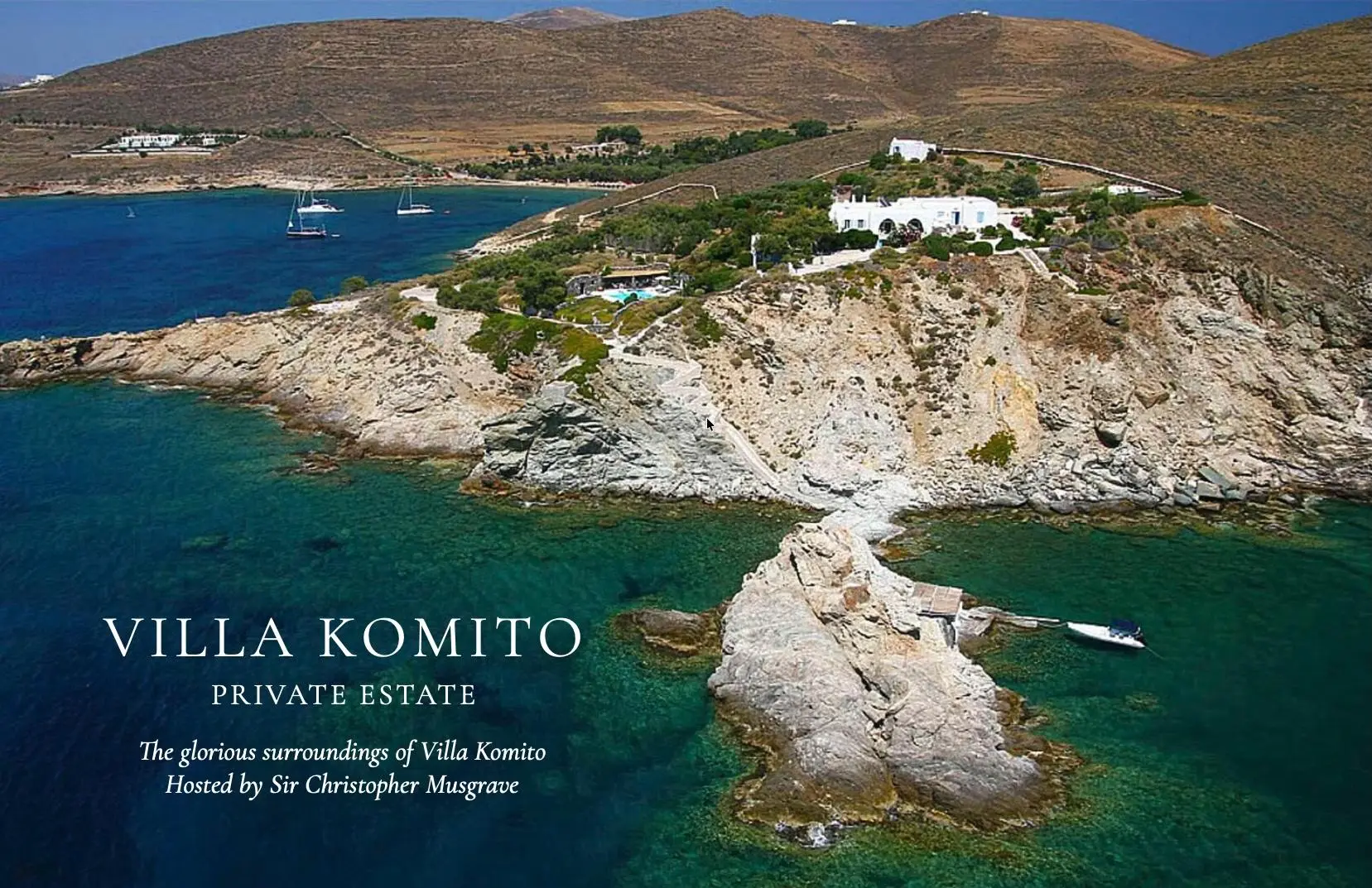 Komito from above Komito estate from above