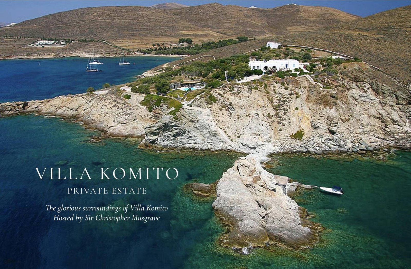 Komito Estate overhead view